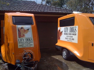 Dog wash mobile store service near me